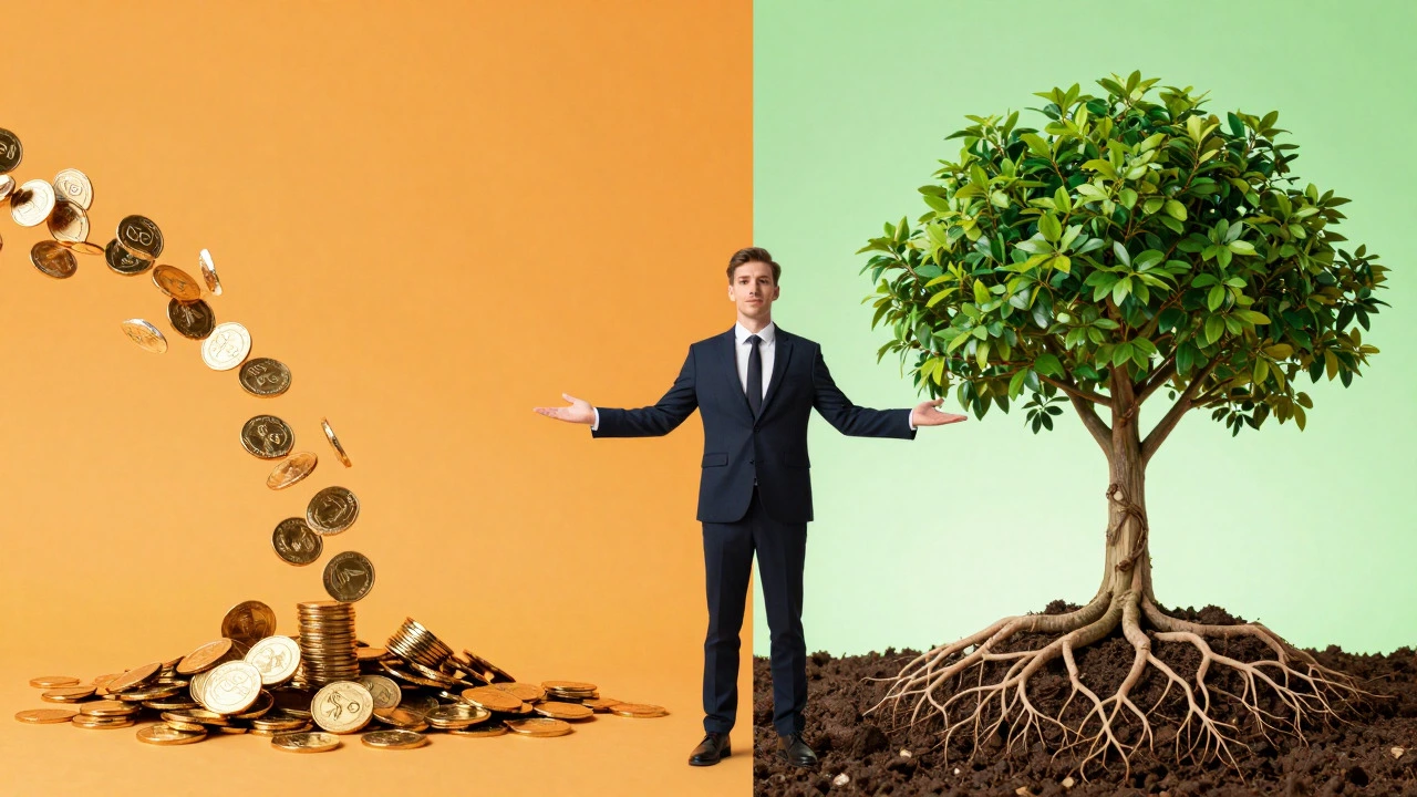 Marketer balancing immediate ad returns with long-term SEO growth.