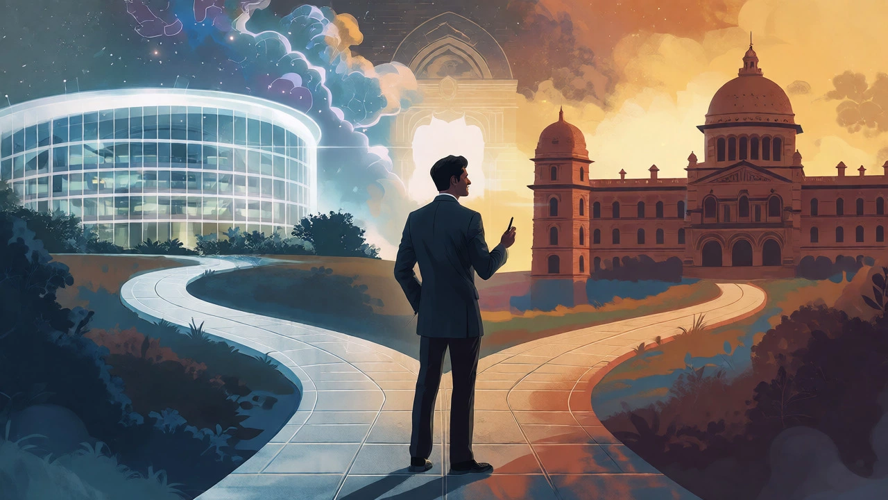 Professional at a crossroads between IT and civil service careers