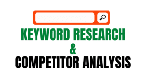 keyword research & competitor analysis